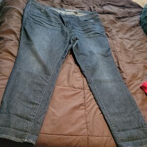 DKNY Dark Blue Straight Leg Jeans